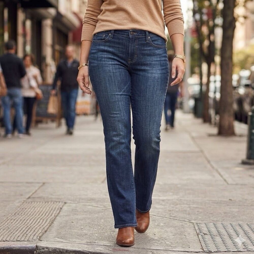 Lucky Brand Sweet Boot Cut Women's Dark Wash Jeans Size 14/32